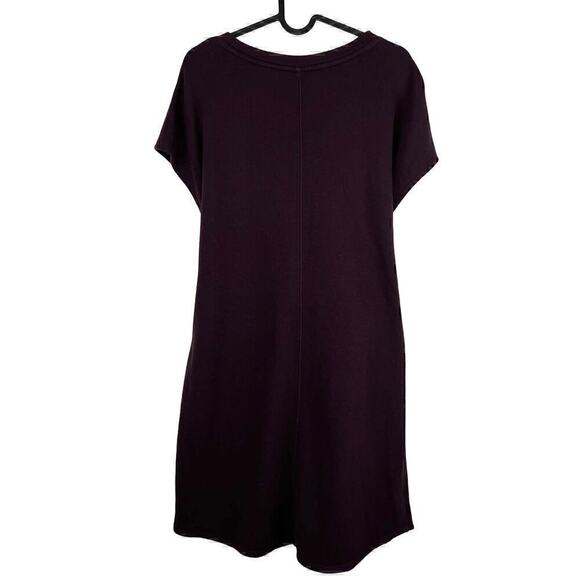 Athleta Embrace French Terry Sweater / Sweatshirt Dress in Auberge Size Medium - Picture 3 of 8